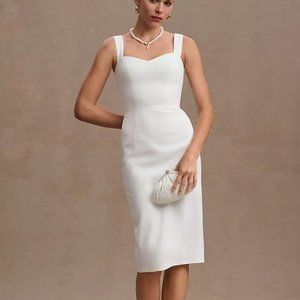 Dress The Population Nicole Sweetheart Midi Dress (M)
